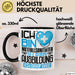 Notfallsanitäter Ausbildung Tasse Geschenk Ich Bin Notfallsanitäter In Der Ausbildung Ich Darf Das Geschenkidee Spruch Schwarz Trendation