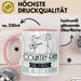 Country-Fan Geschenk Tasse Becher Die Frau Die Allen Kann Geschenkidee für eine Country-Fan Lustig Rosa Trendation