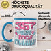 35er Geburtstag Geschenk Männer Frauen 35 Nein Doch Ohhhh Lustiger Spruch Geschenkidee Kaffee-Becher Blau Trendation
