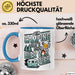 Camper Camping Bierliebhaber Tasse Geschenk Lustige Geschenkidee Spruch Beim Camping Gibt’S Schon Bier Vor Vier Blau Trendation