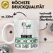 Geschenk für Biologin Tasse Lustige Geschenkidee Geburtstag Ich Bin Biologin Ich Darf Das Weiß Trendation