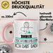 Geschenk für Tischtennisspielerin Tasse Lustige Geschenkidee Geburtstag Ich Bin Tischtennisspielerin Ich Darf Das Rosa Trendation
