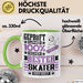 Skater Geschenk Lustiger Spruch für Skater Geschenkidee Bester Skater Der Welt Grün Trendation