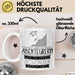 Abenteurerin Weil Es Keinen Schöneren Beruf Gibt Tasse Geschenk für Eine Abenteurerin Lustig Weiß Trendation