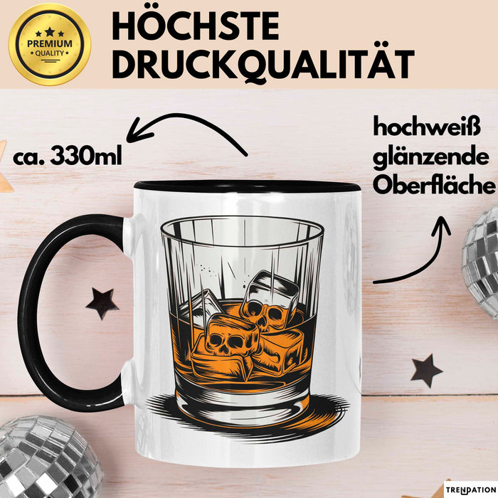 Whiskytrinker Tasse Geschenkidee für Whisky Liebhaber Trendation