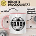 Fußballtrainer Fußballmannschaft Tasse Geschenk Lustige Geschenkidee Spruch Football Trainer Rosa Trendation