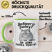 Morgen Чашка Geschenk Доброго Ранку Тонка Крига Подарунок Ukrainisch Lustig Grün Trendation