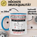 Pferdepflegerin Und Prinzessin Tasse Geschenk Für Eine Pferdepflegerin Geburtstag Was Ist Deine Superkraft Blau Trendation