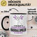 Baseballspieler Geschenk Tasse So Gut Kann Nur Ein Baseballspieler Aussehen Geschenkidee Kaffee-Becher Schwarz Trendation