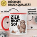 Faules Faultier Schnecke Tasse Geschenk Lustige Geschenkidee Zieh Nicht So Rot Trendation