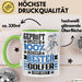 Golfer Geschenk Lustiger Spruch für Golfer Geschenkidee Bester Golfer Der Welt Grün Trendation