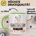 Hundefrisörin Geschenk Tasse Becher Die Frau Die Allen Kann Geschenkidee für eine Hundefrisörin Lustig Grün Trendation