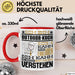 Outdoor-Koch Geschenk Kaffee-Tasse Geschenkidee für Outdoor-Koch Ich Bin Outdoor-Koch Ich Kann Es Dir Erklären Jedoch Nicht Für Dich Verstehen Spruch Lustig Rot Trendation