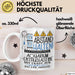 Aquarium-Enthusiastin Tasse Geschenk Lustig Abstand Halten Hochleistungs-Aquarium-Enthusiastin Mit Drang Zur Perfektion Bei Der Arbeit Weiß Trendation