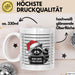 Waschbär Tasse Geschenk Dear Santa I Can Explain Geschenkidee Weihnachten Xmas Becher Weiß Trendation