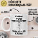 Yogi Geschenk Tasse Lustiger Spruch Ich Bin Yogi Warum Weil Ich Es Kann Geschenkidee Bester Yogi Geburtstag Kaffee-Becher Weiß Trendation