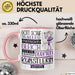 Künstlerin Geschenk Becher Tasse Gott Schuf Alle Menschen Gleich Nur Die Besten Durfeten Künstlerin Werden Geschenkidee Lustig Rosa Trendation