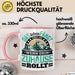 Camping Tasse Geschenk Das Leben Fängt Erst An Wenn Dein Zuhause Rollt Rosa Trendation