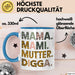 Mama Muttertag Tasse Becher Geschenk Lustige Geschenkidee Spruch Mama Mami Mutter Digga Blau Trendation