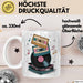 Retro Fan Tasse Geschenkidee für Vintage Liebhaber Weiß Trendation