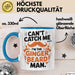 Bart Tasse Geschenk Cant Catch Me Im The Ginger Beard Man Geschenkidee Maenner Blau Trendation