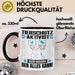 Tierschutzaktivist Tasse Geschenk für Tierschutzaktivist Der Mann Der Alles Kann Geschenkidee zum Geburtstag Schwarz Trendation