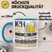 Brauerin und Mälzerin Ausbildung Start Geschenk Tasse Ich Bin Brauerin und Mälzerin In Der Ausbildung Ich Darf Das Kaffee-Becher Geschenkidee Blau Trendation