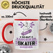 Skater Geschenk Tasse So Gut Kann Nur Ein Skater Aussehen Geschenkidee Kaffee-Becher Rot Trendation