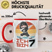 Kinder Tasse Geschenk Ich Bin 7 Ninja Junge Geburtstag Spruch Rot Trendation