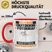 Outdoor-Fotograf Tasse Geschenk für Outdoor-Fotograf Geburtstag Lustiger Spruch Kaffee-Becher Was Ist Deine Superkraft Rot Trendation