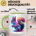 Eichhörnchen Tierliebhaber Tasse Geschenk Lustige Geschenkidee Spruch Grün Trendation