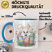 Ostern Tasse Geschenkidee für Feiertagsliebhaber Spruch Blau Trendation