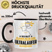 Ultraläufer Geschenk Tasse So Gut Kann Nur Ein Ultraläufer Aussehen Geschenkidee Kaffee-Becher Schwarz Trendation