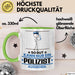 Polizist Geschenk Tasse So Gut Kann Nur Ein Polizist Aussehen Geschenkidee Kaffee-Becher Grün Trendation