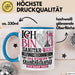 Sanitär- und Heizungstechnikerin Ausbildung Start Geschenk Tasse Ich Bin Sanitär- und Heizungstechnikerin In Der Ausbildung Ich Darf Das Kaffee-Becher Geschenkidee Blau Trendation