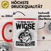 Schweißer Tasse Geschenk Wenn Ich Wigse Dann Richtig Spruch Becher Rot Trendation