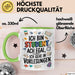 Student Tasse Geschenkidee Ich Gehe Zu Vorlesungen Uni Fan Grün Trendation