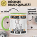 Katzenbetreuer Tasse Geschenk für Katzenbetreuer Der Mann Der Alles Kann Geschenkidee zum Geburtstag Grün Trendation