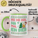 Ho Ho Hol Mir Mal Ein Bier Tasse Geschenk Ugly Tasse Geschenkidee Weihnachten Kaffee-Becher Grün Trendation
