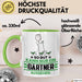 Gärtner Geschenk Tasse So Gut Kann Nur Ein Gärtner Aussehen Geschenkidee Kaffee-Becher Grün Trendation
