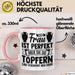 Töpferin Tasse Geschenk Keine Frau Ist Perfekt Aber Die Die Töpfern Sind Verdammt Nah Dran Rosa Trendation