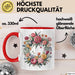 Florist Tasse Geschenkidee für Blumenliebhaber Spruch Rot Trendation
