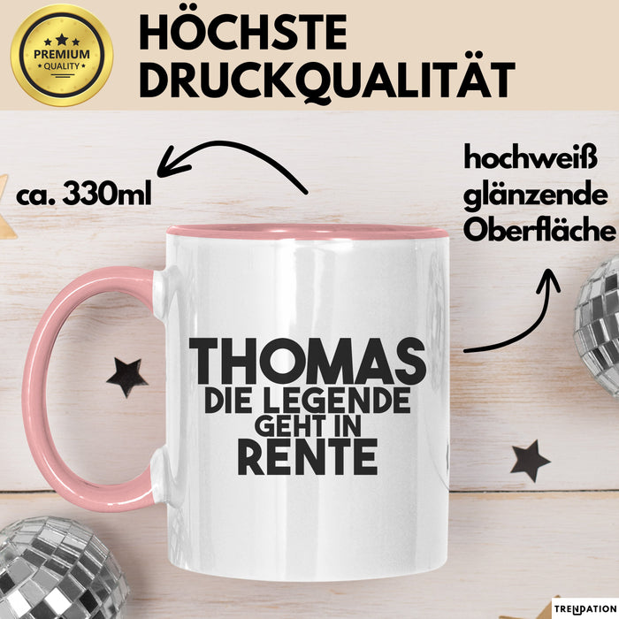 Thomas Tasse Thomas – Die Legende Geht In Rente Geschenk