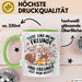 Vegan Vegetarisch Tasse Geschenk Lustige Geschenkidee Spruch Tier Sind Meine Freunde Grün Trendation