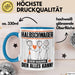 Halbschwager Tasse Geschenk für Halbschwager Der Mann Der Alles Kann Geschenkidee zum Geburtstag Blau Trendation