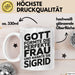 Sigrid Tasse Geschenk Gott Formte Die Perfekte Frau Sigrid Geschenkidee Weiß Trendation