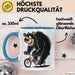 Bär Auf Fahrrad Tasse Geschenk Lustige Geschenkidee Spruch Blau Trendation