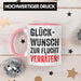 Trendation - Jobwechsel Tasse Geschenk Kollegin Kollege Lustig Abschiedsgeschenk Sprüche Glückwunsch Zur Flucht Trendation
