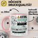 Tierheimmitarbeiterin Tasse Geschenk Lustiger Spruch Bitte Erheben Sie Sich Seine Majestät Die Tierheimmitarbeiterin Betritt Den Raum Rosa Trendation
