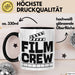 Film-Crew Tasse Geschenk Fime-Macher Geschenkidee Becher Trendation